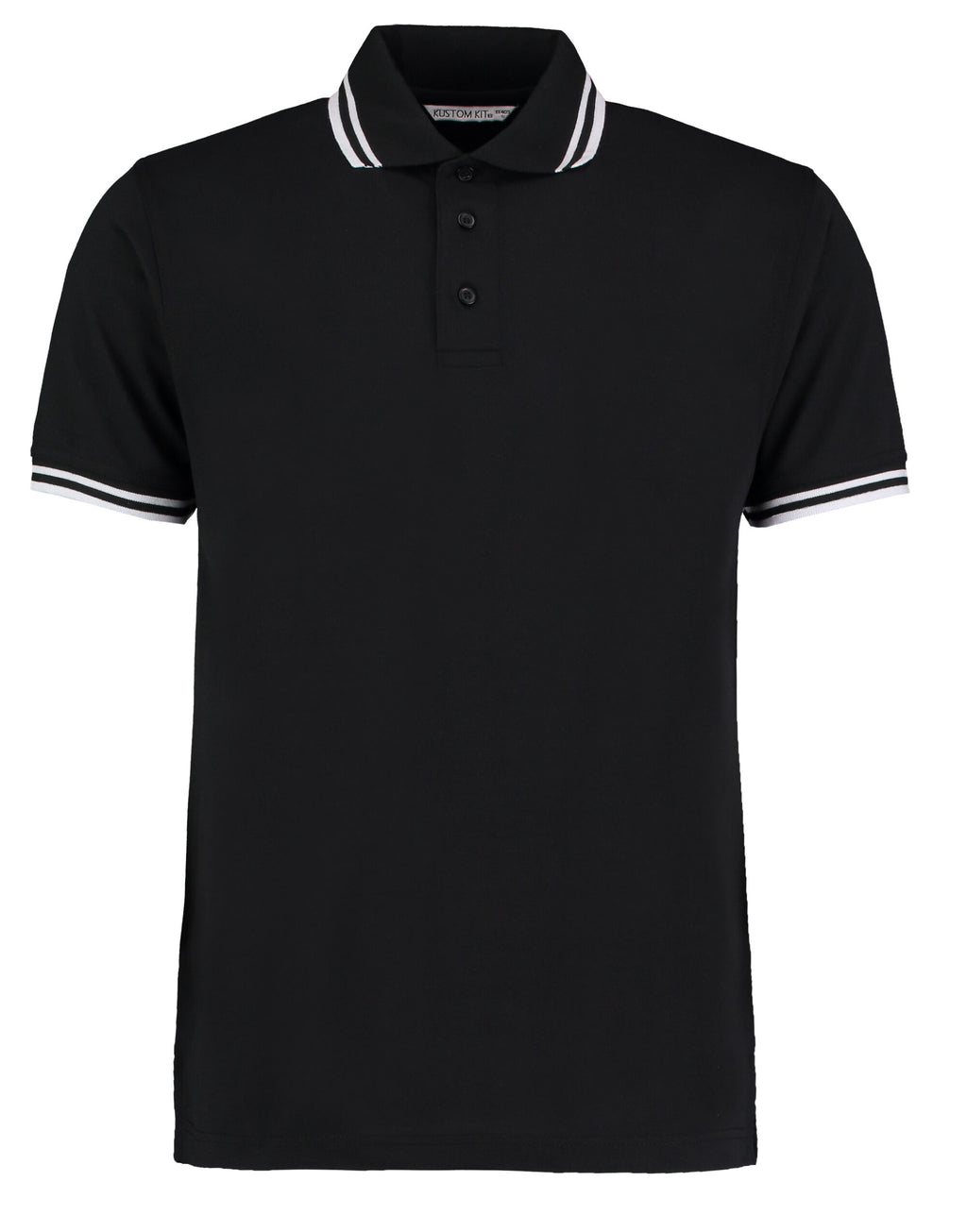 Kustom Kit Mens Tipped Collar Polo