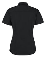 Kustom Kit Lady SS Tailored Oxford Shirt