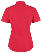 Kustom Kit Lady SS Tailored Oxford Shirt