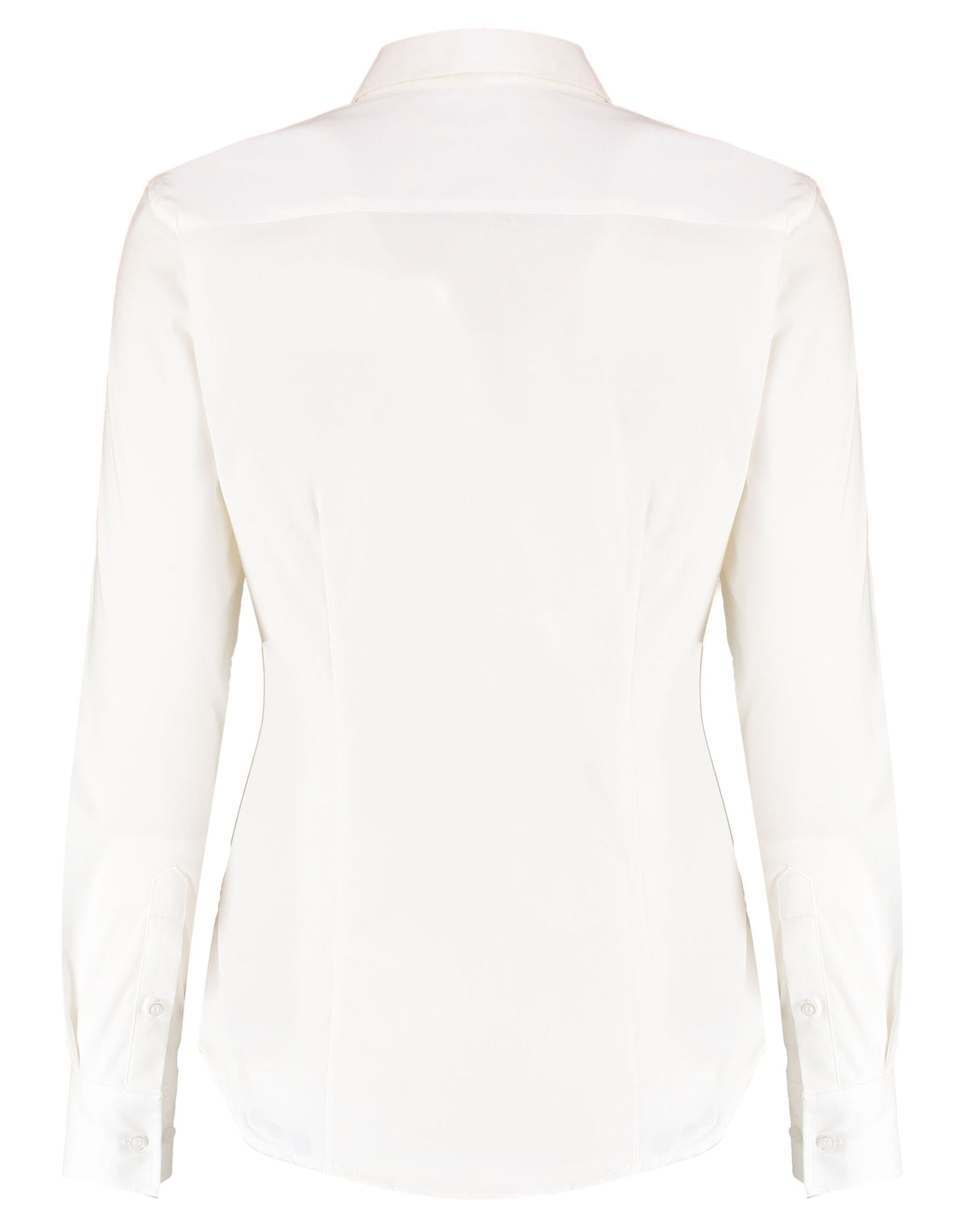 Kustom Kit Lady LS Stretch Oxford Shirt