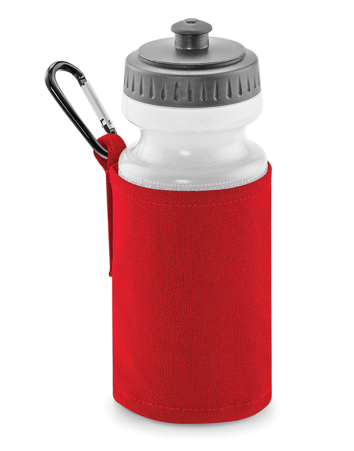 QD440 Quadra Water Bottle And Holder - Classic Red - QD440