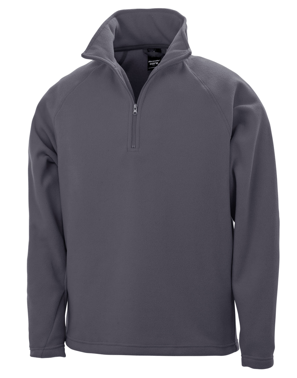 R112X Result Core Mcrofleece Top - Charcoal - R112X