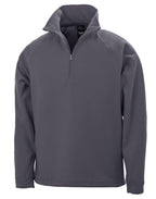 R112X Result Core Mcrofleece Top - Charcoal - R112X