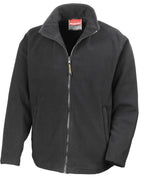 R115M Result Mens Horizon Microfleece Jacket - Black - R115M