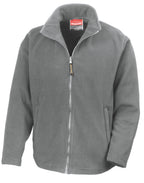 R115M Result Mens Horizon Microfleece Jacket - Light Grey - R115M
