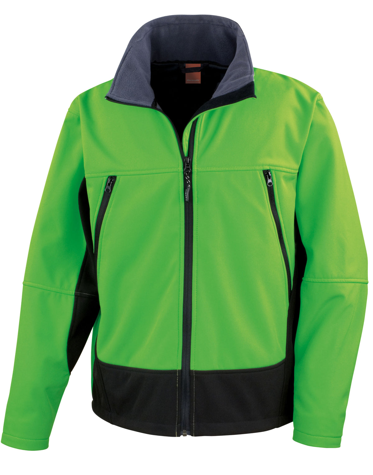 R120X Result Activity Softshell Jacket - Vivid Green/Black - R120X