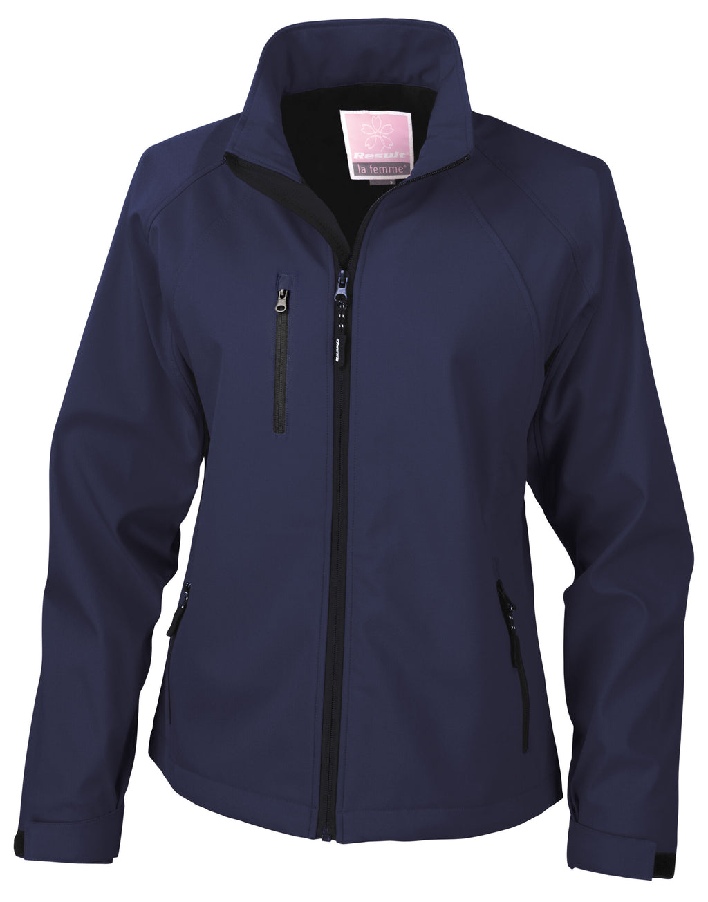 R128F Result Womens Baselayer Softshell Jacket - Navy - R128F