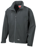 R128M Result Mens Baselayer Softshell Jacket - Black - R128M