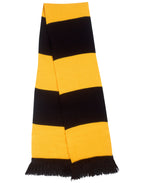 R146X Result Winter Essentials Team Scarf - Black/Gold - R146X