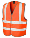 R201X Result SafeGuard Safety Hi-Vis Vest - Hi Vis Orange - R201X
