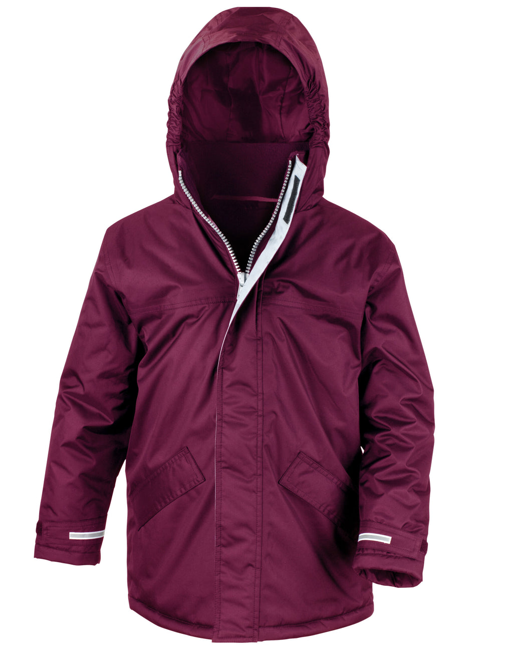 R207JY Result Core Youth Winter Parka - Burgundy - R207JY