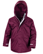R207JY Result Core Youth Winter Parka - Burgundy - R207JY