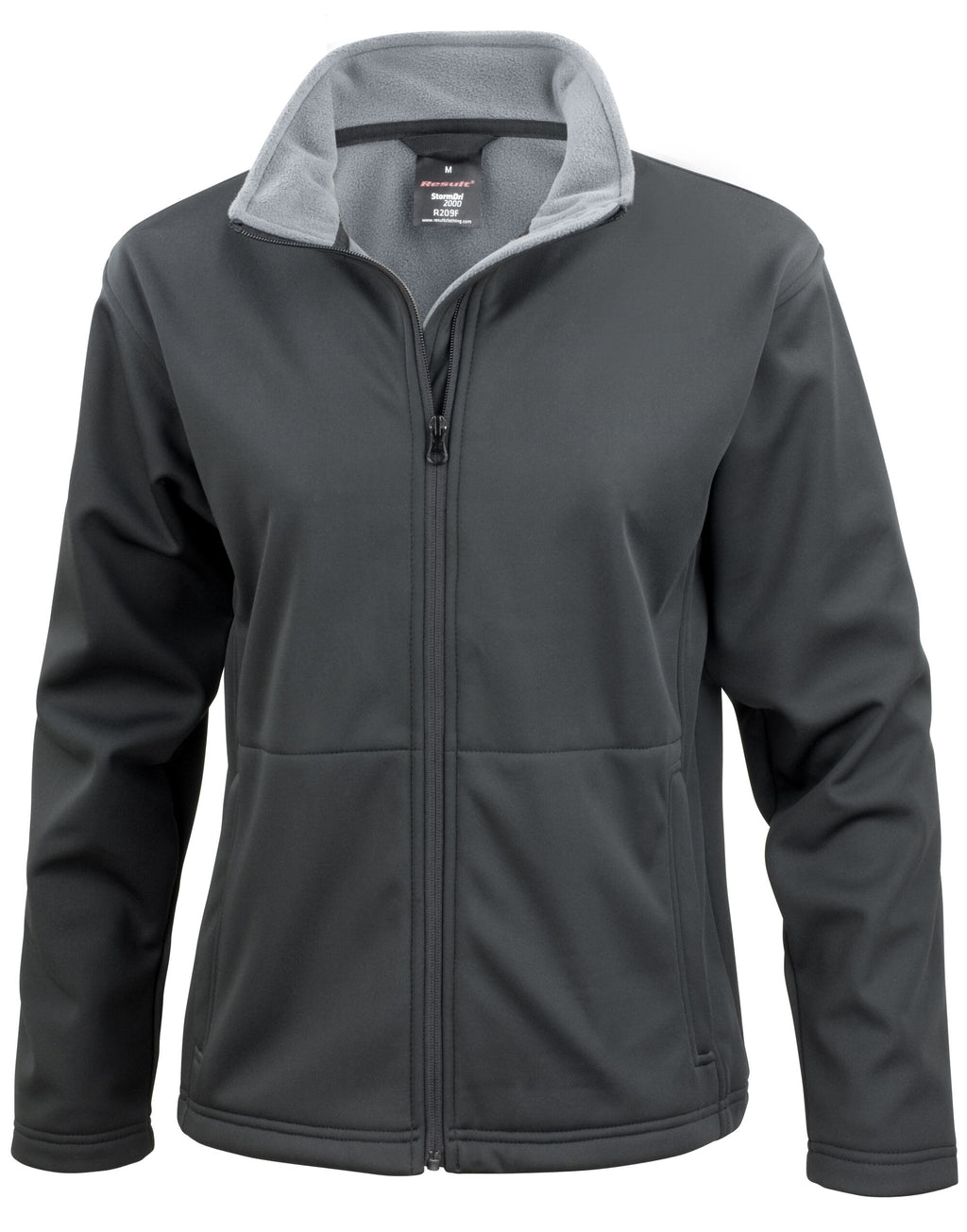 R209F Result Core Ladies Soft Shell Jacket - Black - R209F