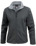 R209F Result Core Ladies Soft Shell Jacket - Black - R209F