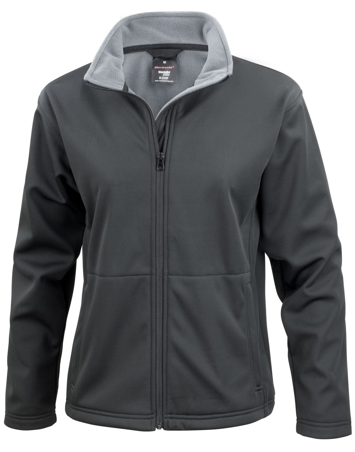 R209F Result Core Ladies Soft Shell Jacket - Black - R209F