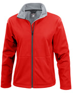 R209F Result Core Ladies Soft Shell Jacket - Red - R209F