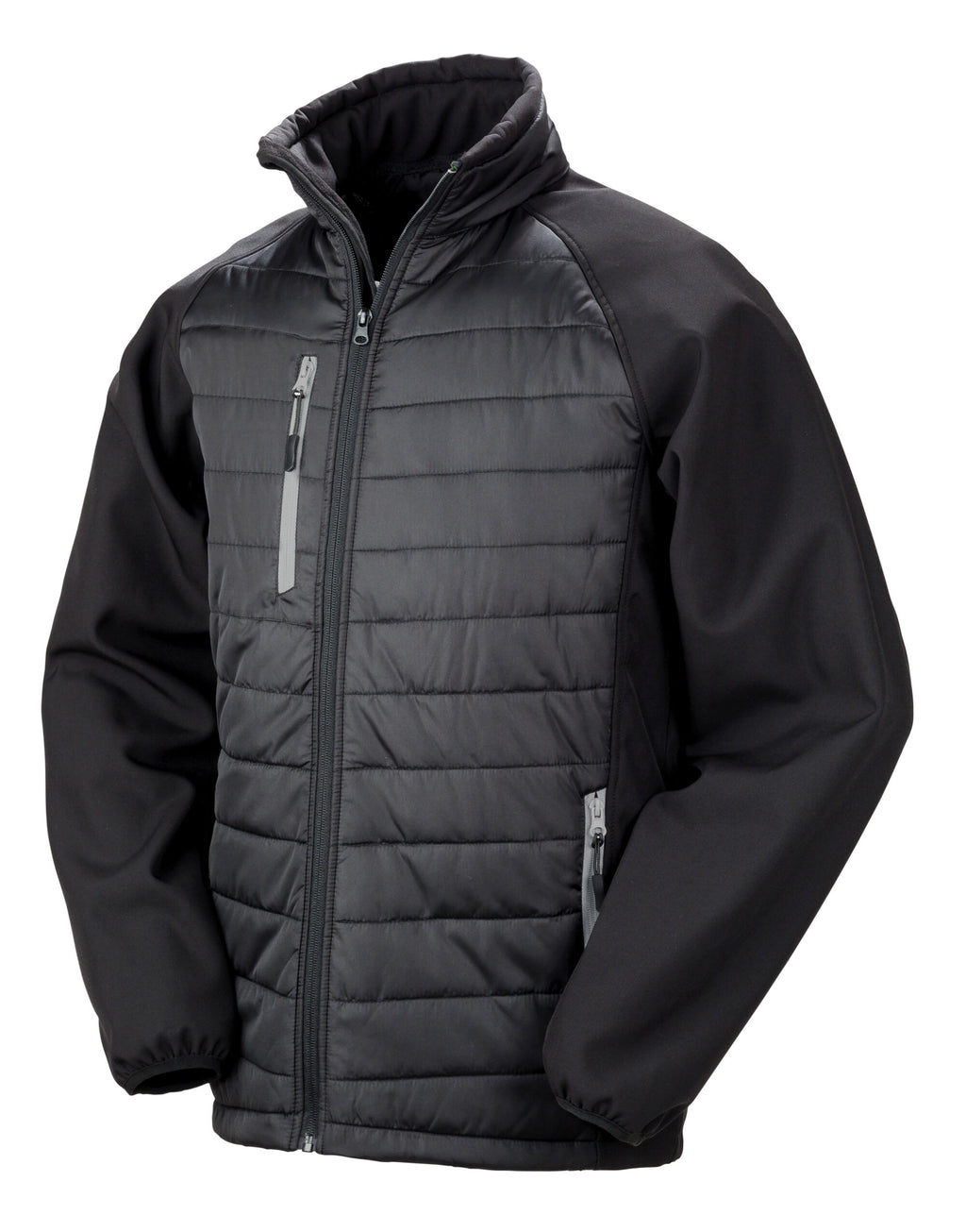 Result Black Compass Softshell Jacket