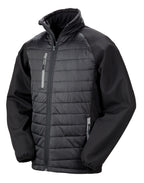 Result Black Compass Softshell Jacket