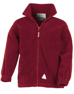 R36JY Result Junior Polartherm Jacket - Burgundy - R36JY