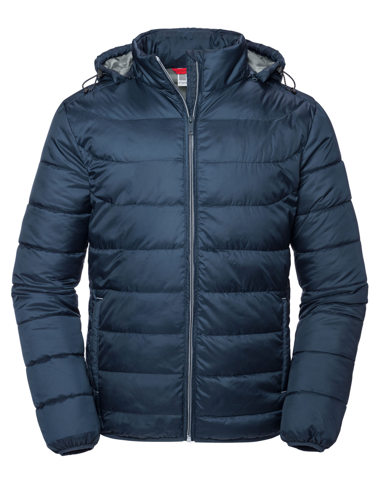 R440M Russell Mens Hooded Nano Jacket - French Navy - R440M