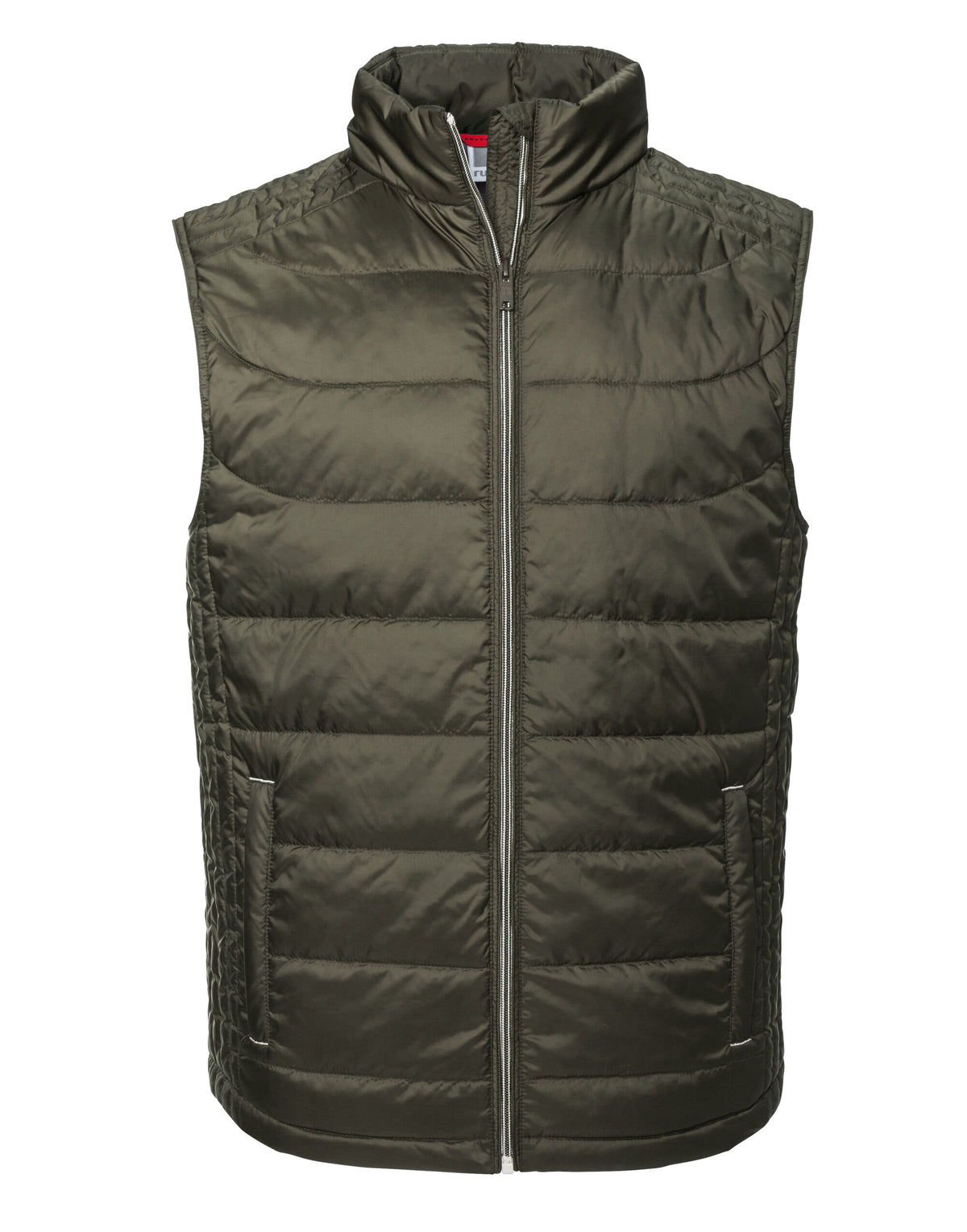 R441M Russell Mens Nano Bodywarmer - Dark Olive - R441M