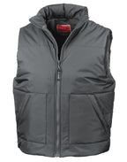 R44X Result Fleece Lined Bodywarmer - Dark Grey - R44X