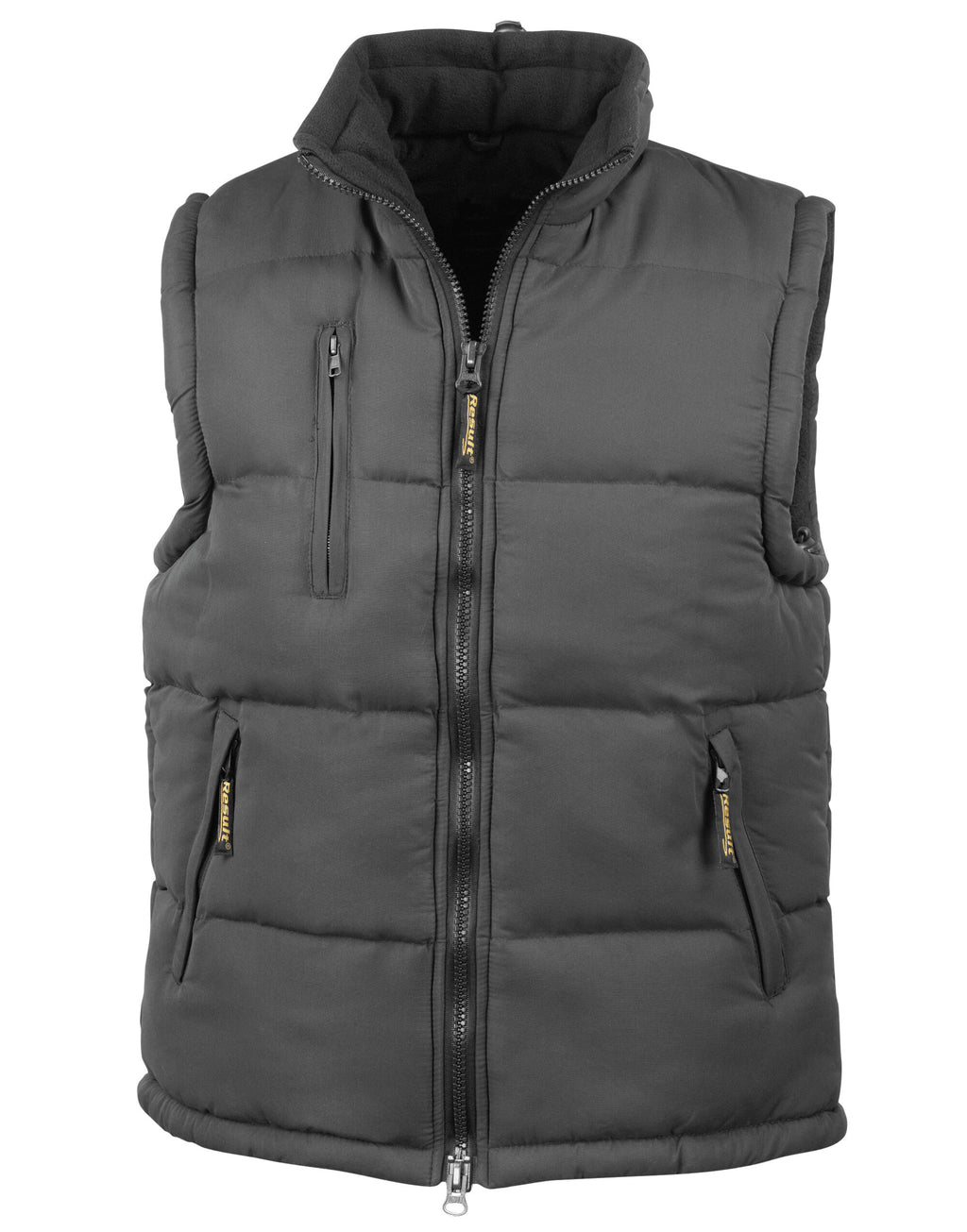 R88X Result Ultra Padded Bodywarmer - Black - R88X