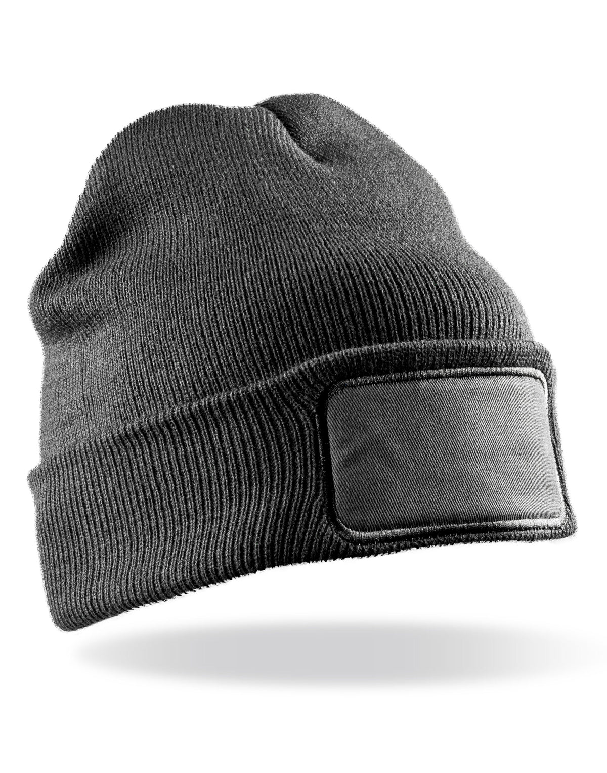 RC027X Result Winter Double Knit Printer Beanie - Grey - RC027X
