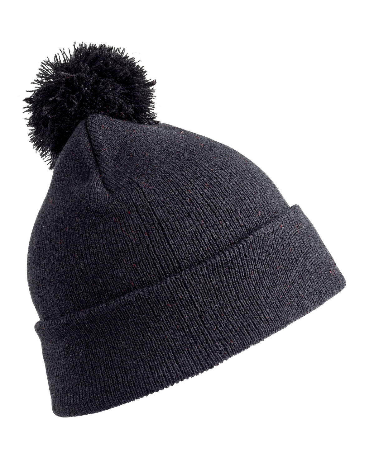 RC028J Result Winter Junior Pom Pom Beanie - Black - RC028J
