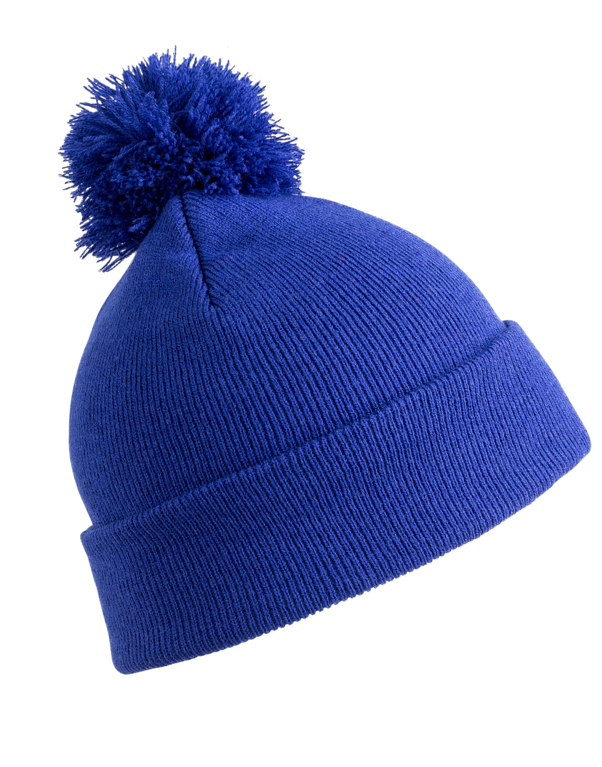RC028J Result Winter Junior Pom Pom Beanie - Royal Blue - RC028J