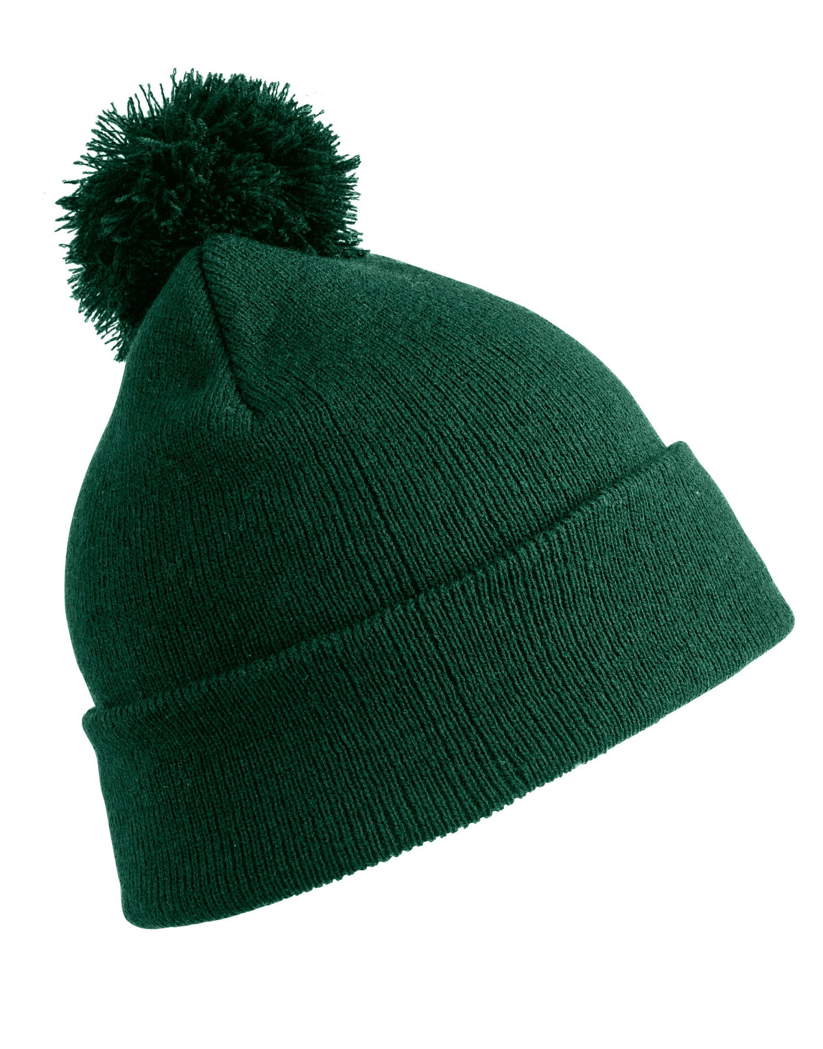 RC028X Result Winter Essentials Pom Pom Beanie - Bottle Green - RC028X