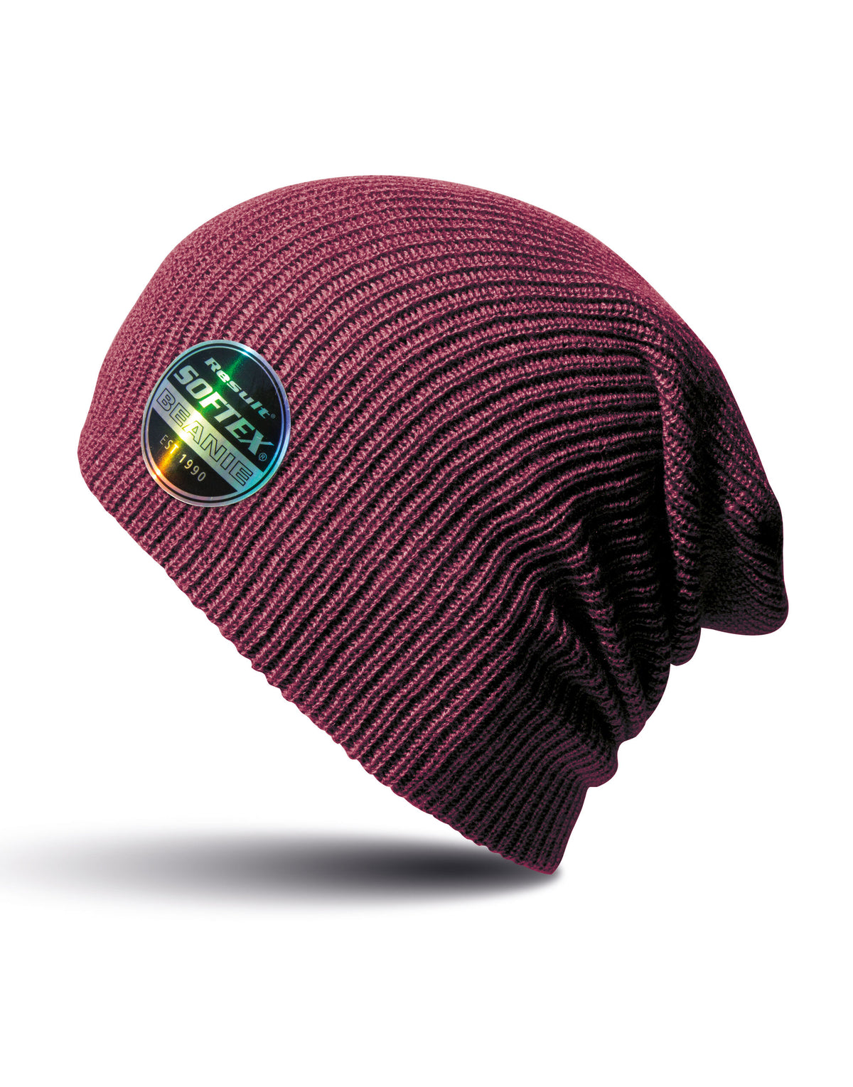 RC031X Result Core Softex Beanie Hat - Claret - RC031X