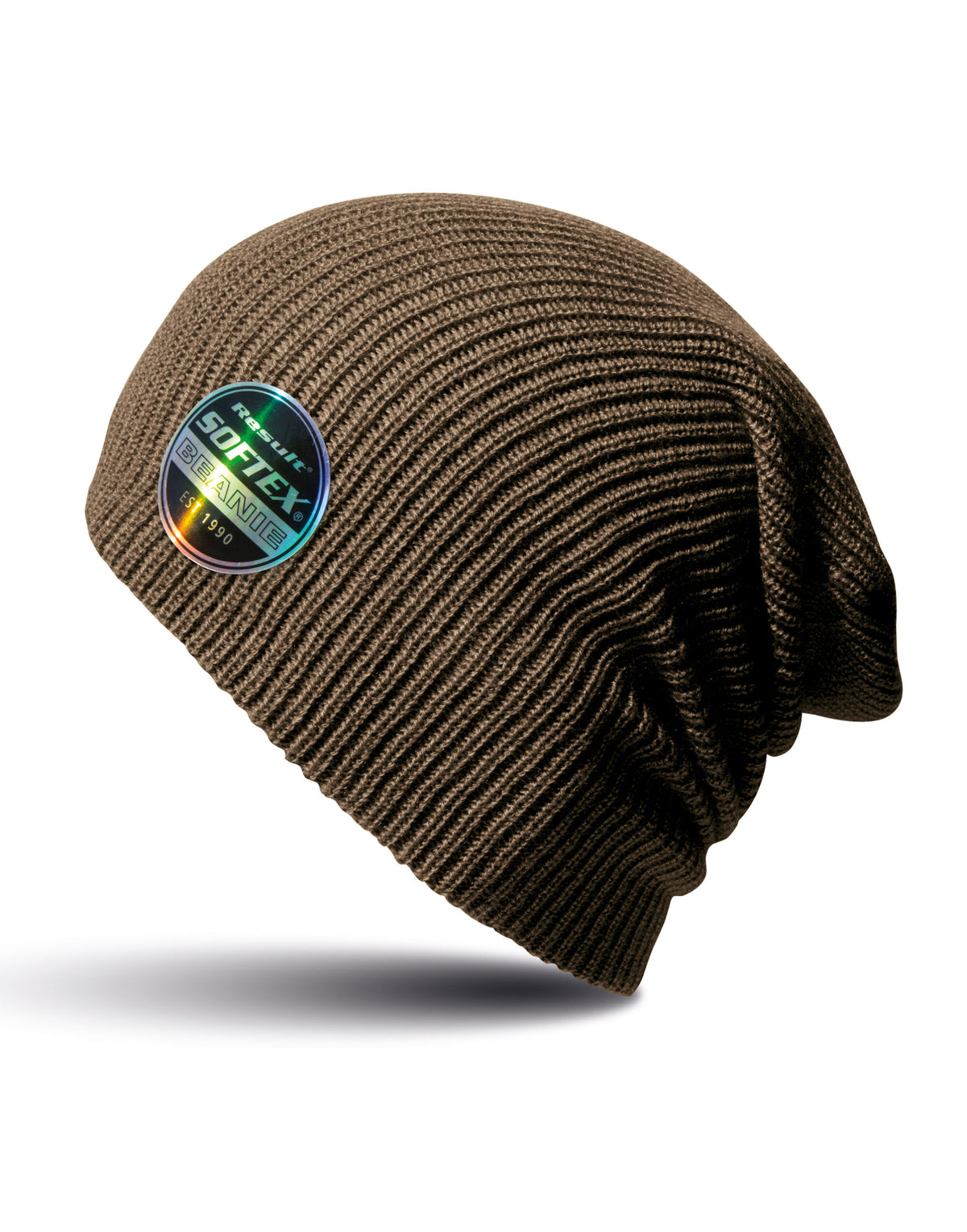 RC031X Result Core Softex Beanie Hat - Chocolate - RC031X