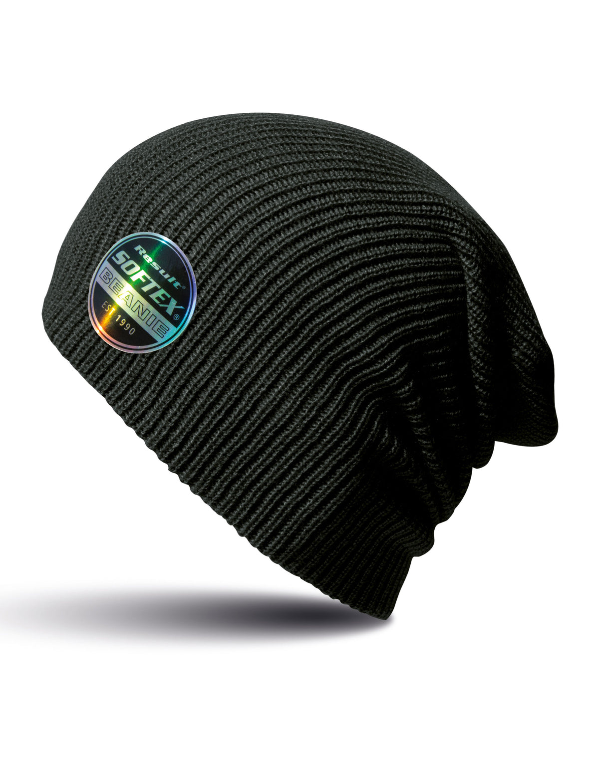 RC031X Result Core Softex Beanie Hat - Black - RC031X