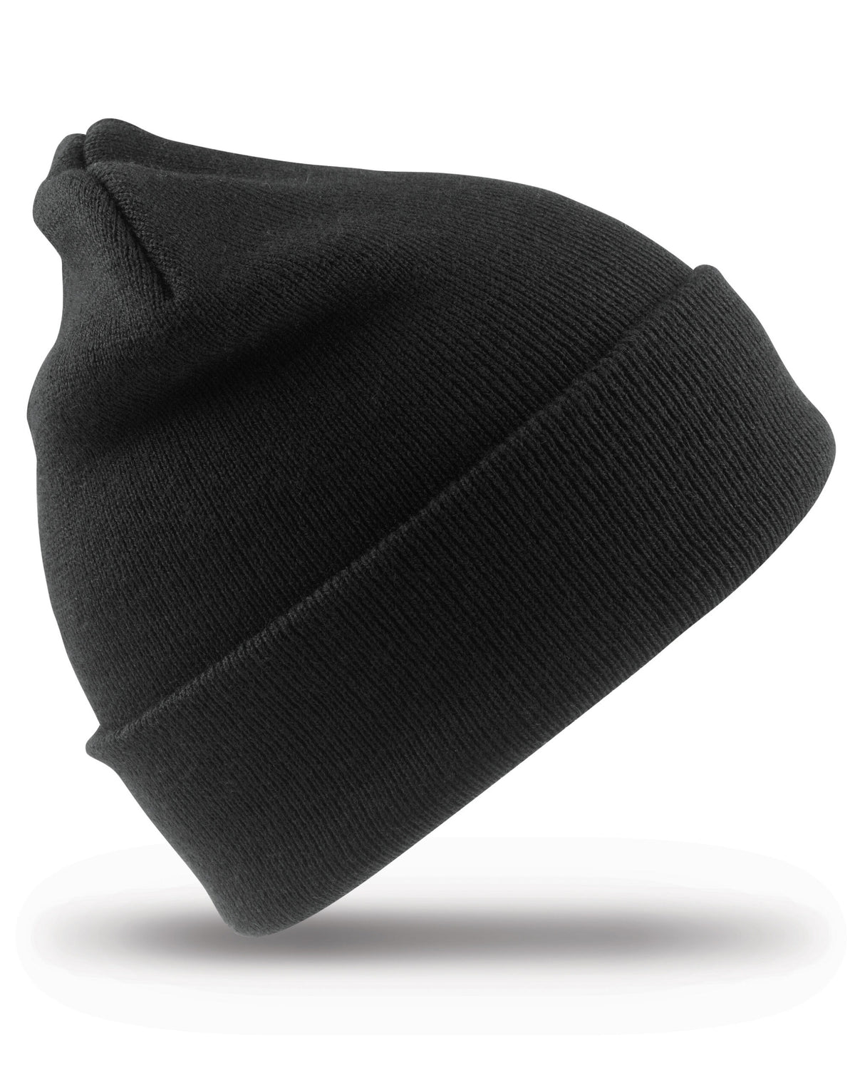 RC29 Result Winter Essentials Woolly Ski Hat - Black - RC29