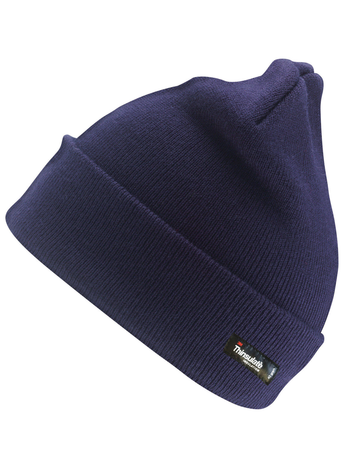 RC33 Result Winter Thinsulate Woolly Ski Hat - Navy - RC33