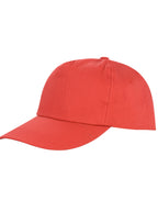 RC80X Result Core Houston 5 Panel Printers Cap - Red - RC80X