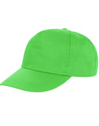 RC80X Result Core Houston 5 Panel Printers Cap - Lime - RC80X