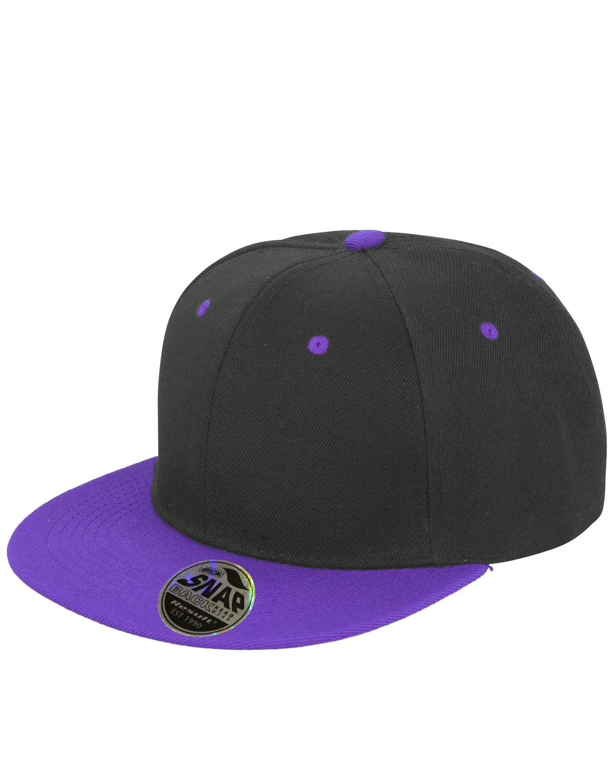 RC82X Result Core Bronx Original Dual Col Cap - Black/Purple - RC82X
