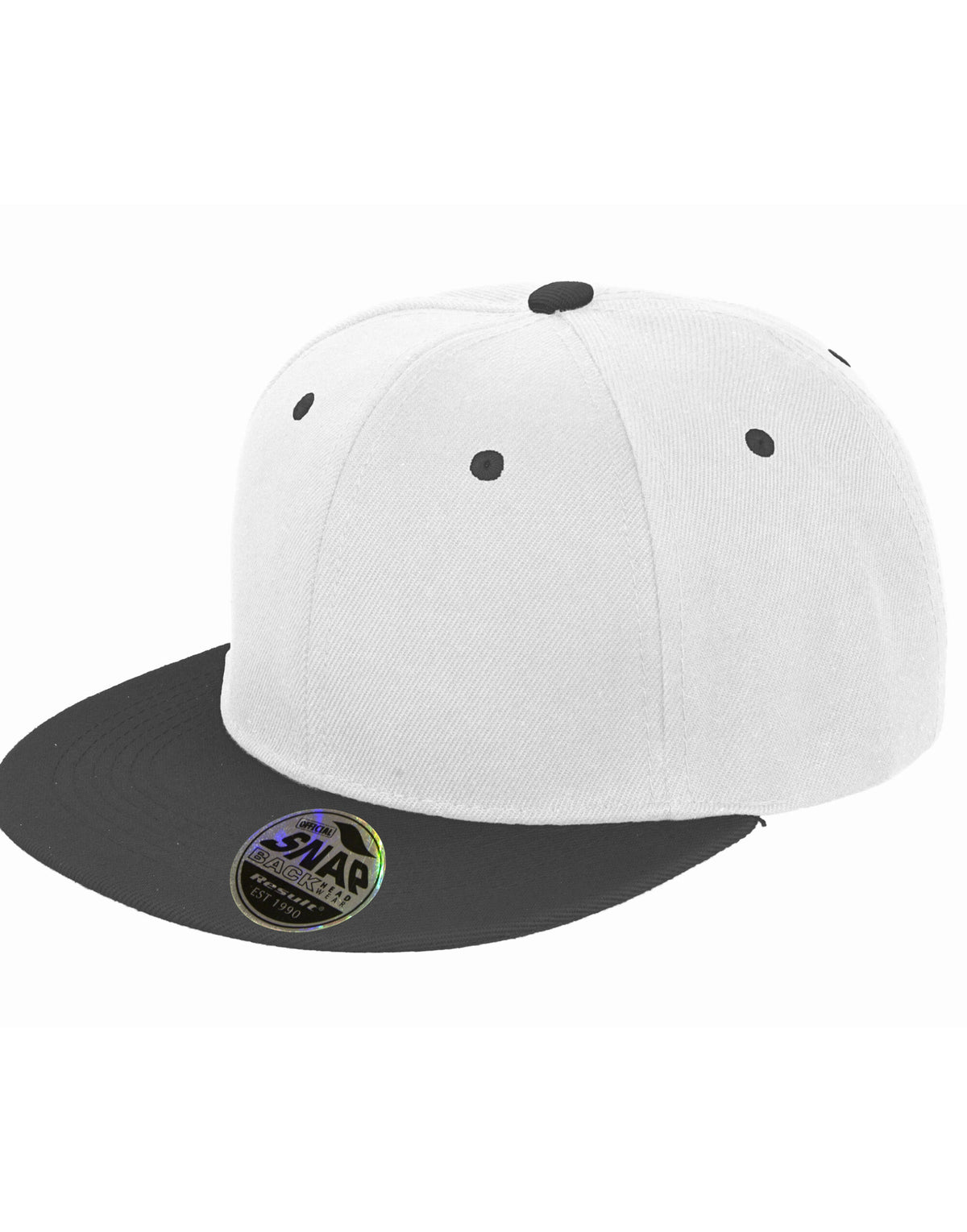 RC82X Result Core Bronx Original Dual Col Cap - White/Black - RC82X