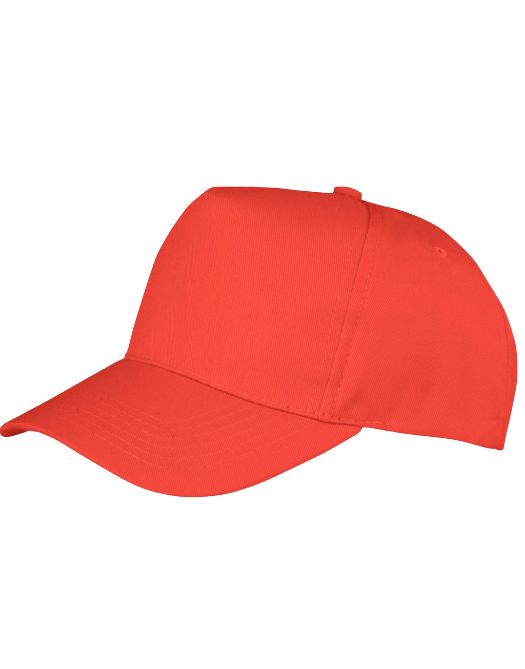 RC84X Result Core Boston 5 Panel Printers Cap - Red - RC84X