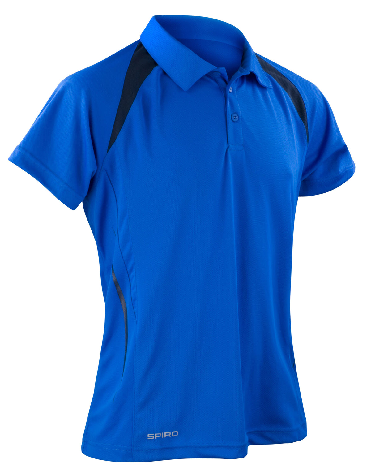 S177M Spiro Mens Team Spirit Polo Shirt - Royal/Navy - S177M