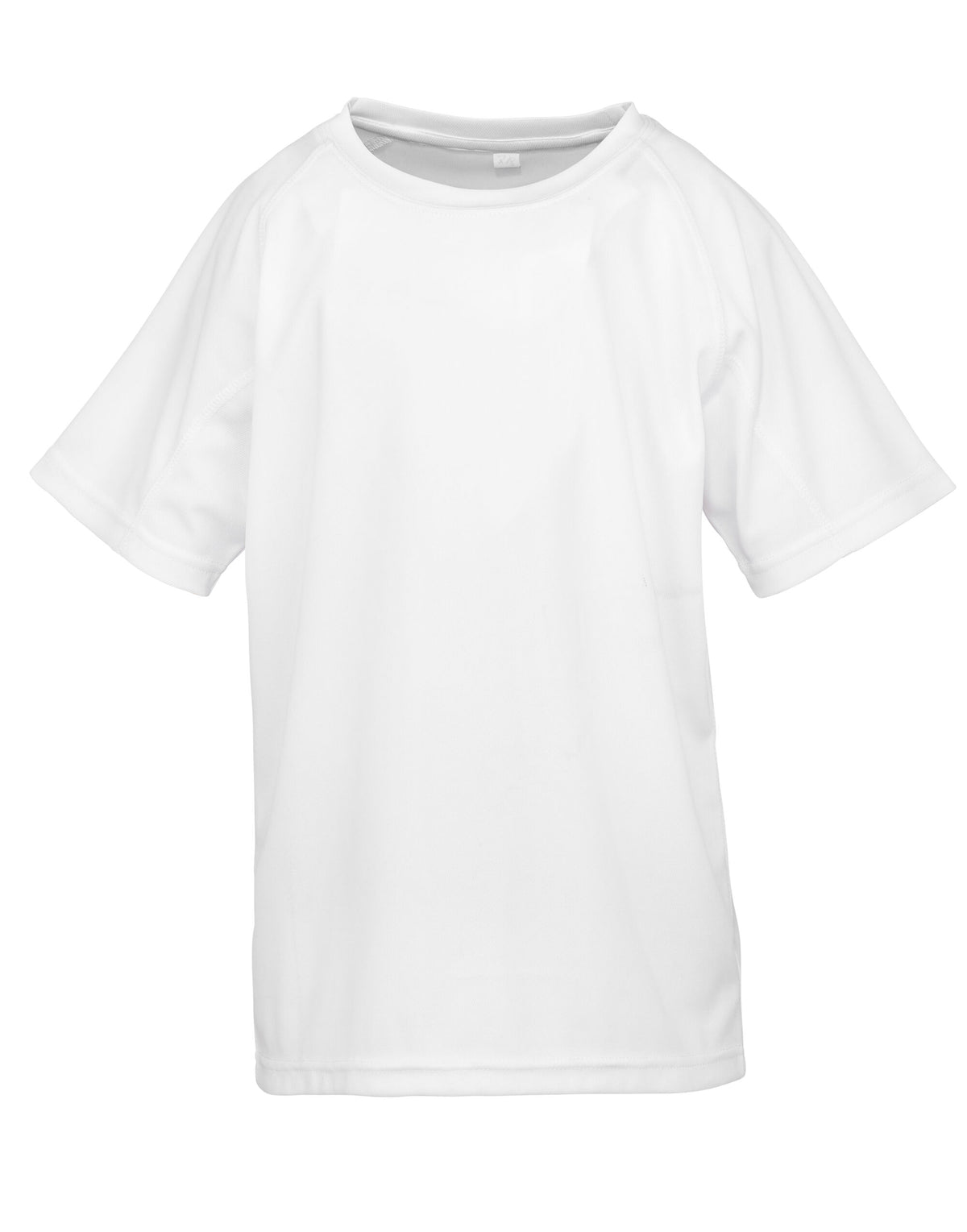 S287J Spiro Impact Junior P'formance Aircool T - White - S287J