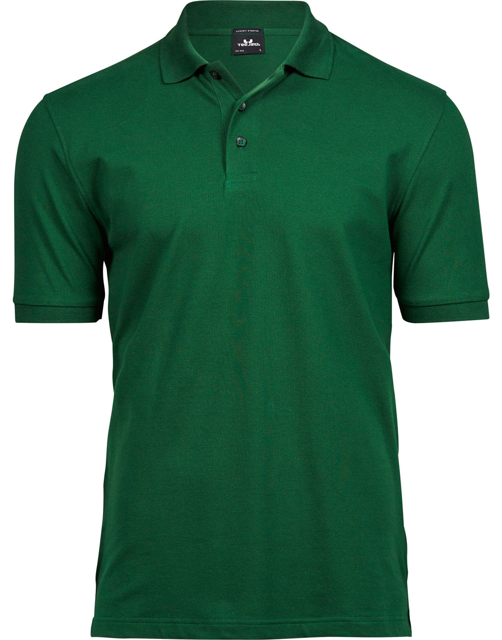 TJ1405 Tee Jays Mens Luxury Stretch Polo - Forest Green - TJ1405