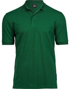 TJ1405 Tee Jays Mens Luxury Stretch Polo - Forest Green - TJ1405