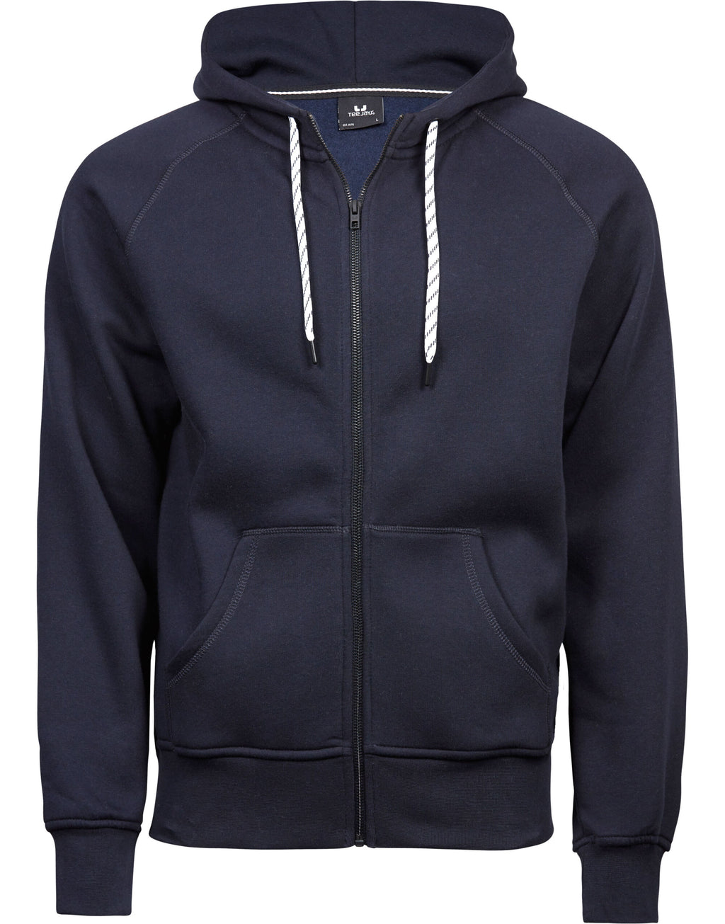 TJ5435 Tee Jays Mens Fashion Full Zip Hood - Navy - TJ5435