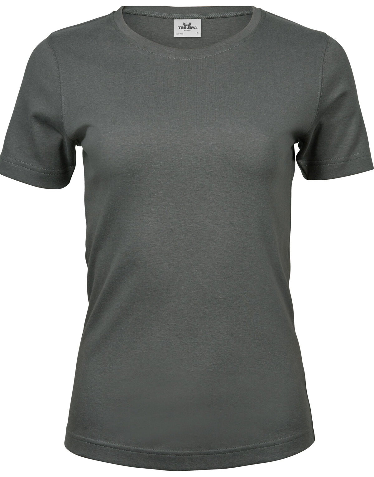 TJ580 Tee Jays Ladies Interlock Tee - Powder Grey - TJ580