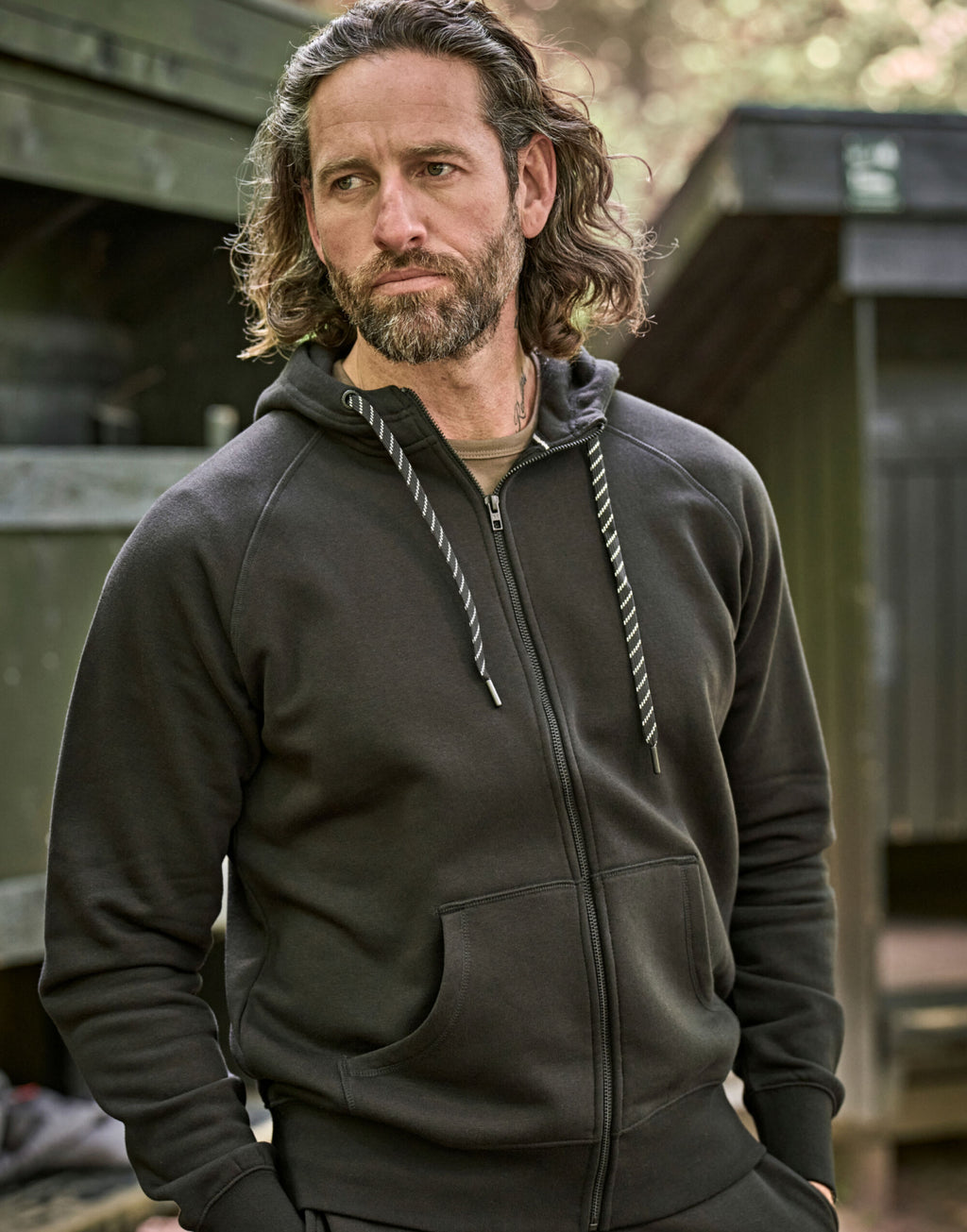 TJ5435 Tee Jays Mens Fashion Full Zip Hood