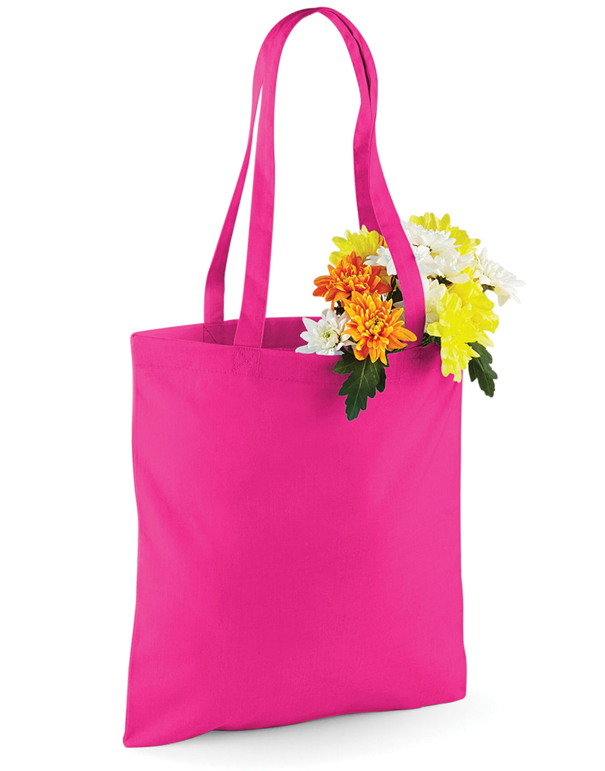 W101 Westford Mill Bag for Life Long Handles - Fuchsia - W101