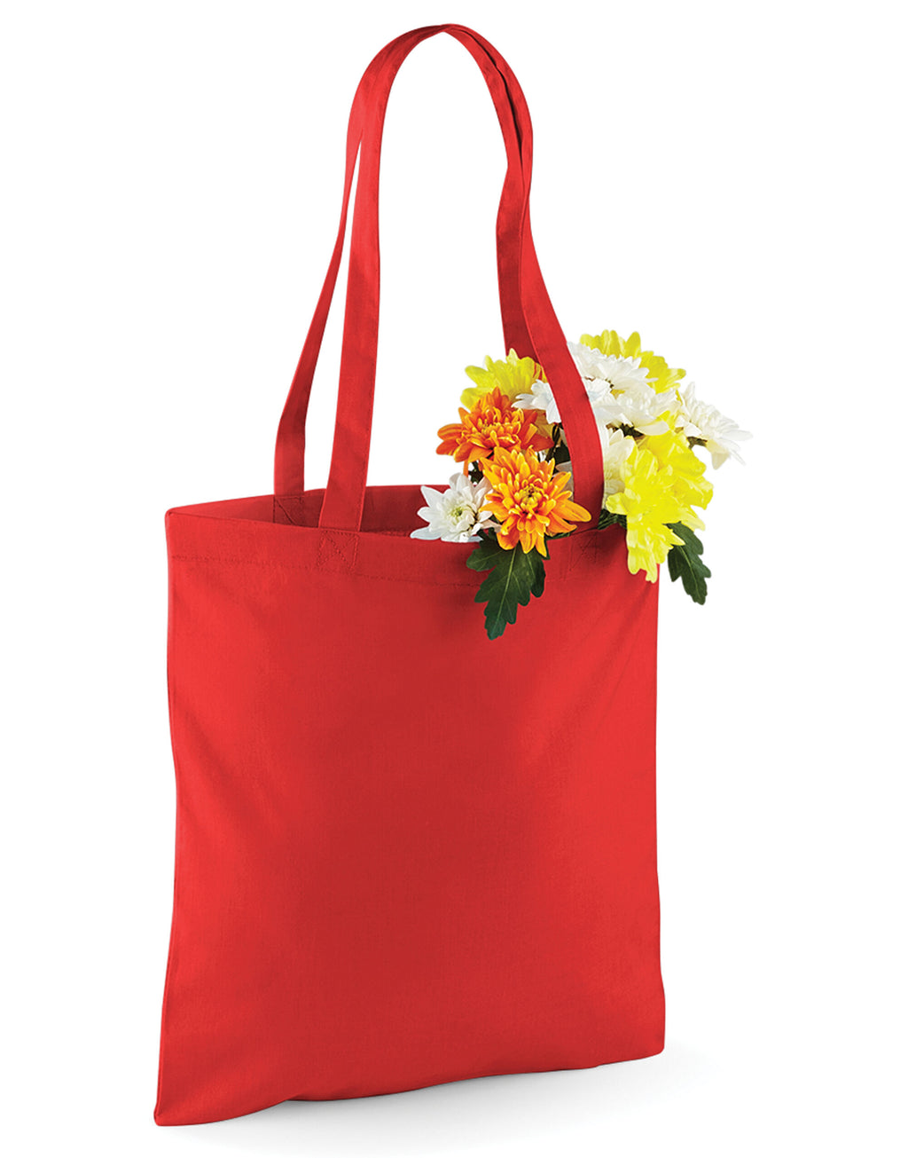 W101 Westford Mill Bag for Life Long Handles - Bright Red - W101